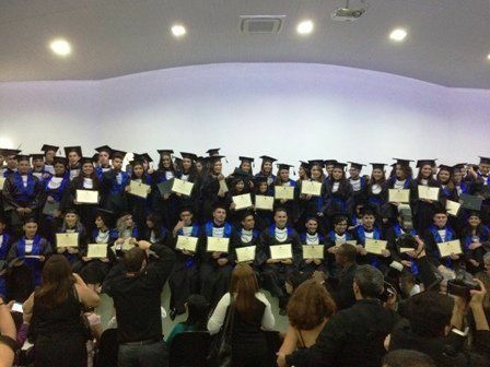 Ao todo, 120 formandos de 12 cursos receberam outorga de grau.